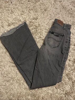Lee Women's Gray Flare Jeans